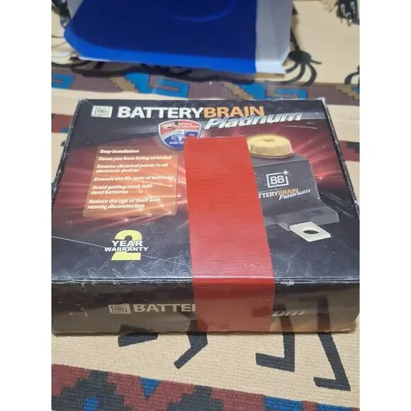Battery Brain Platinum Remote Battery Disconnect Anti Theft System- Complete - Picture 1 of 5
